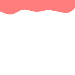 Obraz premium Abstract Pink Top Border Page