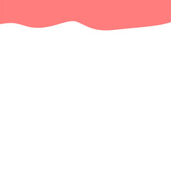 Fototapeta premium Abstract Pink Top Border Page