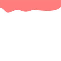 Obraz premium Abstract Pink Top Border Page