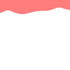 Obraz premium Abstract Pink Top Border Page