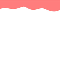 Abstract Pink Top Border Page