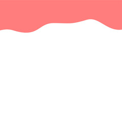 Obraz premium Abstract Pink Top Border Page