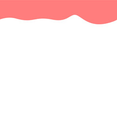 Obraz premium Abstract Pink Top Border Page