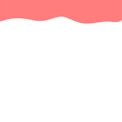 Obraz premium Abstract Pink Top Border Page