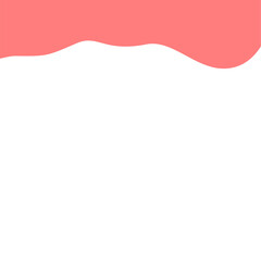 Obraz premium Abstract Pink Top Border Page