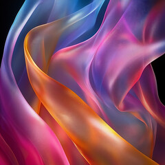 Obraz premium surreal spectrum colors