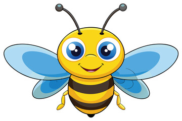 Cute Hornet Vector Illustration 