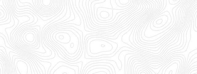 Topographic Design Pattern with Seamless Lines Representing Area Spaces and Grid Layouts on a Modern Geometric Map
