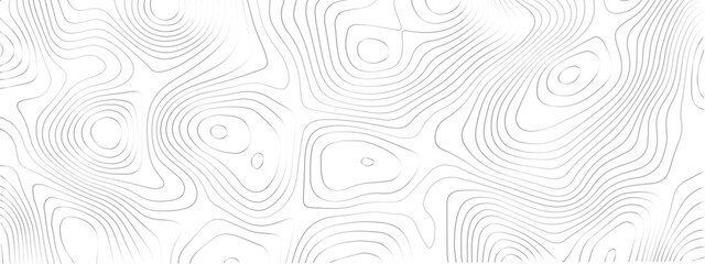 Seamless Grid Pattern Combining Topography, Technology Lines, and Discovery Areas Represented in Geometric Styles
