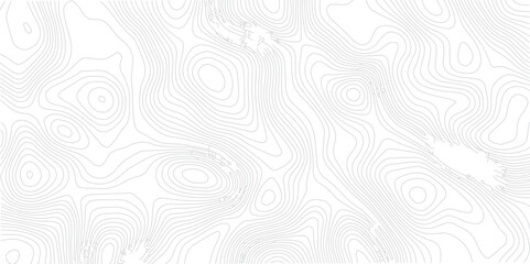 Modern Geometric Map Design Incorporating Topographical Lines, Sea Maps, and Mounted Area Spaces for a Clean White Background
