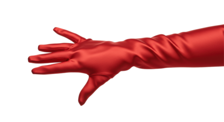 Isolated Red Glove