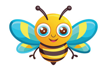 Cute Hornet Vector Illustration 