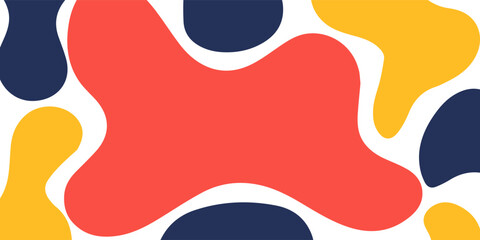 poster background  of 70s colorful vector. Set of retro groovy, trippy, geometric shape. Vintage hippie wall art banner, cover, card.