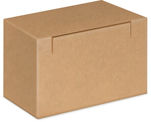 Closed Cardboard Box