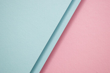 Blue and pink diagonally divided 3d background