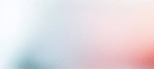 Red Gradient Frosted Glass Surface on Light Gray. 