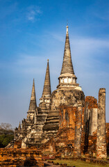 Fototapeta premium Ancient temple historic in Thailand
