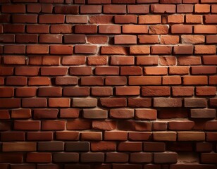 Mur de briques rouges textur&eacute;