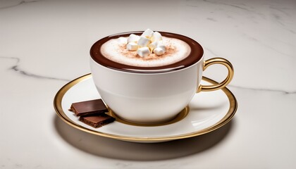 Delicious Hot Chocolate with Marshmallows