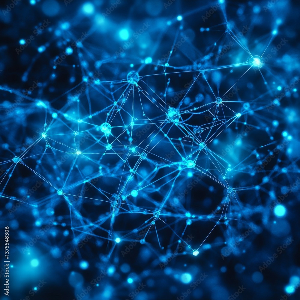 Poster Abstract Blue Network: Interconnected Nodes and Lines in a Dynamic Plexus 