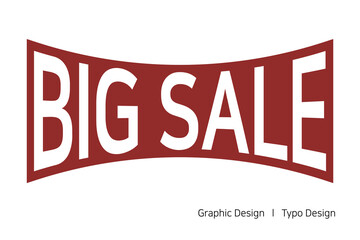 세일 이벤트에 사용할 수 있는 BIG SALE 텍스트 디자인