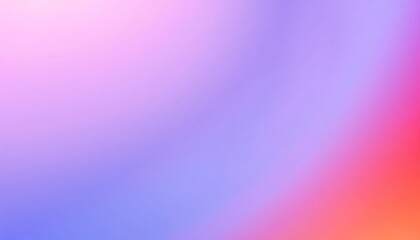 Fototapeta premium Soft Gradient Background with Pastel Hues of Pink, Purple, Blue and Orange.