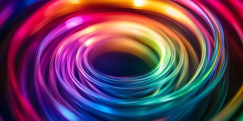 Completely Unfocused Swirling Spectrum of Colors for Vibrant, Abstract, or Energetic Backgrounds