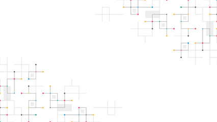 Minimalistic texture with linear squares pattern. Creative idea of modern design with abstract geometric background