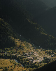 view from the top of the mountain