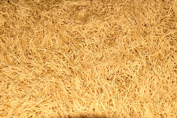 small dry vermicelli pasta background