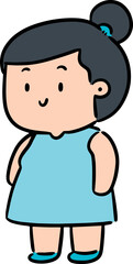 Obraz premium Illustration of pregnant woman 