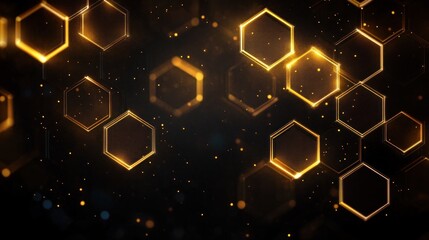 gold glittering particles abstract background warm luxury festive elegant christmas new year night sparkles