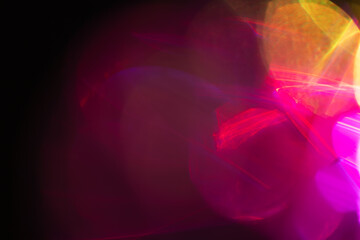 Overlay light effect for photo and mockups. Colored Film Burn Light Photo Overlay