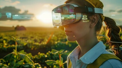 Farming the Future: Augmented Reality in Agriculture Enhancing Field Operations Through Wearable Technology and Real-Time Data