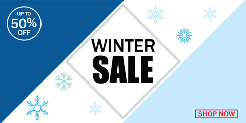 Winter sale .Adobe Illustrator Artwork.