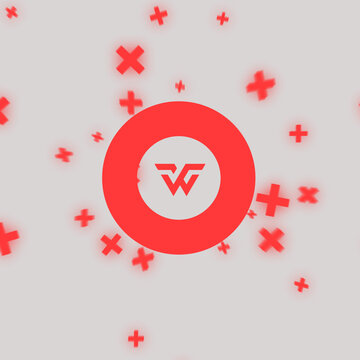 Flat Minimal Shapes Square Logo Reveal 210
