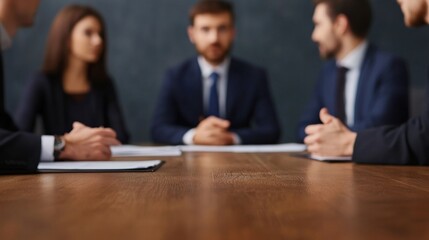 Family law mediation session family court legal negotiation professional environment close-up view resolution focus