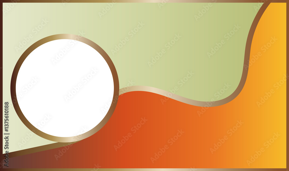 Poster Abstract background with a dynamic waves in a minimalist style 