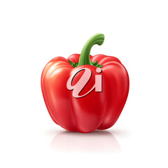 Vibrant Red Bell Pepper