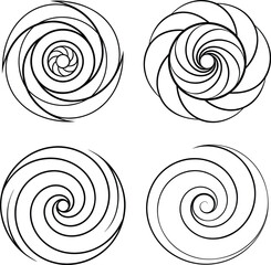 One line art vector template for coloring page