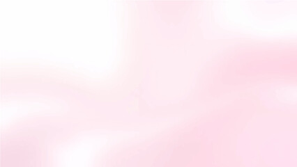 Soft pink white wave background with texture. Abstract stylized motion wavy illustration. Shiny rose lines created using blend tool on white backdrop. Curved smooth stripes. Design template for banner