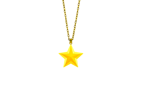 Golden Star Necklace