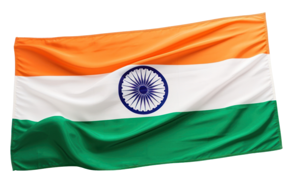 PNG India flag india white.