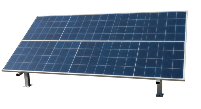 Isolated Solar Panels Renewable Energy Sunlight