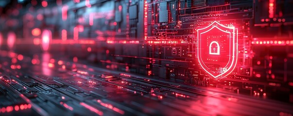 Cybersecurity measures against digital threats and hacking attempts