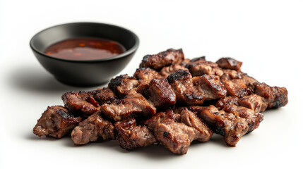 Grilled meat delight food festival culinary art outdoor setting close-up shot savory experience