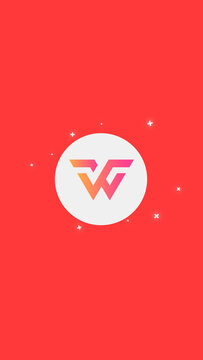 Simple Flat Shapes Vertical Logo Reveal 212