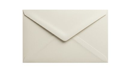 Isolated Cream Colored Envelope