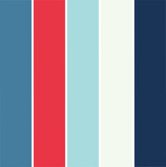 Vintage color palette illustrator design