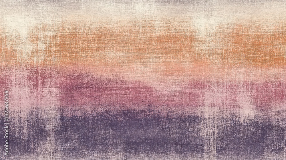Poster Soft pencil strokes gradient with frayed borders create an abstract canvas of blended colors, evoking textured depth